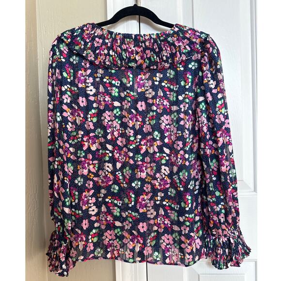 Anthropologie & Other‎ Stories Floral Blouse Top 6 - Picture 3 of 6